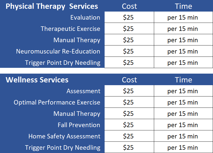 What’s the Cost? True North Physical Therapy